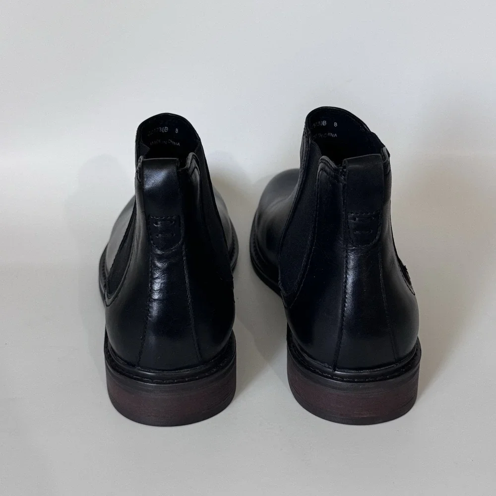 Zanzara Black Chelsea Boots Men's Size 12